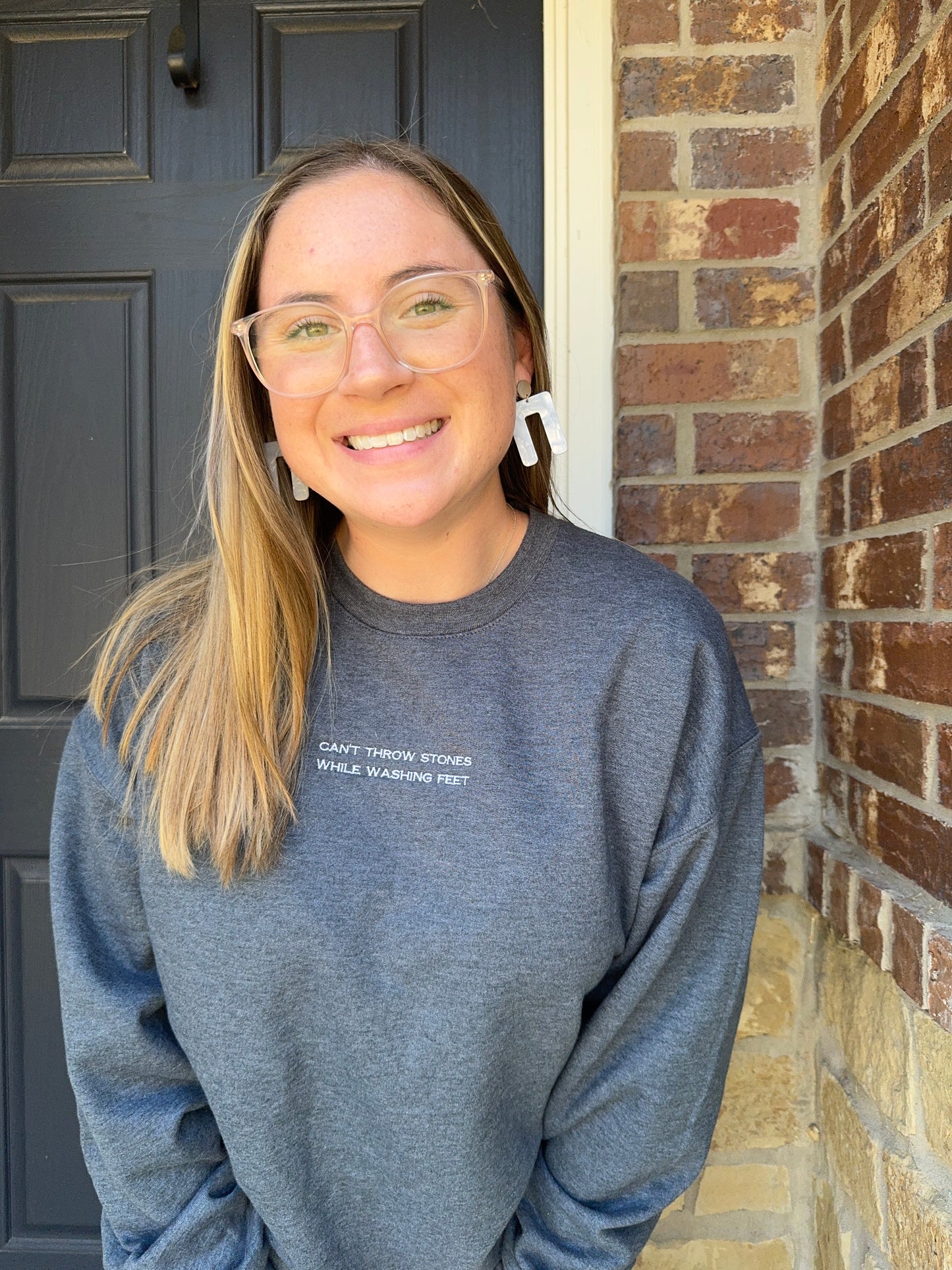 Can't Throw Stones Sweatshirt