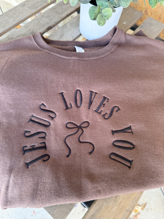 Jesus Loves You Sweatshirt